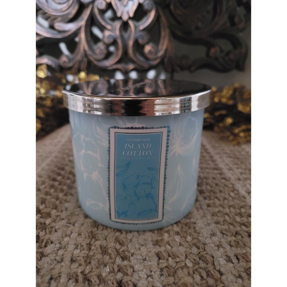 Goose Creek Island Cotton 3-wick Candle